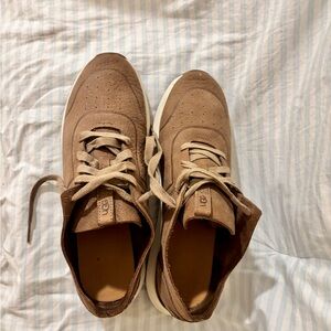 UGG Sporty Adaleen Leather Sneakers!